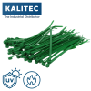 Kalitec buntebånd 300x3,6 grønt sett med 100 stk