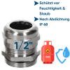SIB C5412000E medeninasta kabelska uvodnica 1/2“ NPT ATEX Schlemmer 5507741