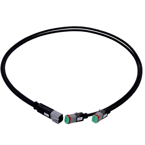 Nemecký Y-rozdeľovač 2-pólový 923106 Dvojitý DT04-2P až 2x DT06-2S s 1 m dvojitým vývodom kábla 2 x 0,75 mm²