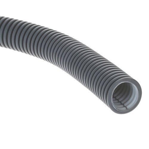 10m Kalitec Elektrowellrohr, 750 N, flammwidrig, NW 32, grau