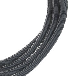 10m Kalitec Elektrowellrohr, 750 N, flammwidrig, NW 32, grau