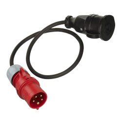 PCE 015-6 CEE-pistik 16A 5p 6h IP44/IP54 SHARK