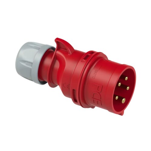PCE 025-6 CEE plug 32A 5p 6h IP44/IP54 SHARK