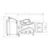 PCE 2153-6tt CEE kobling 16A 5p 6h IP54 GRIP TT
