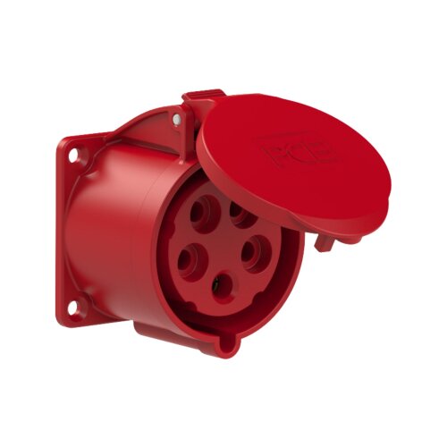 PCE 325-6tt CEE nástrčná zásuvka rovná (70x70mm) 32A 5p 6h IP44/IP54 TT