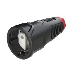 PCE 2510-sr Taurus2 kummiühendus nat IP20 (must/punane)