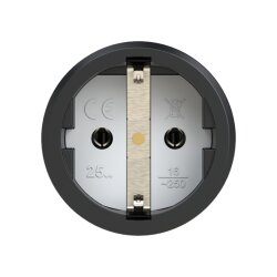 PCE 2511-sr Taurus2 gumijas savienojums DB nat IP54 (melns/sarkans)