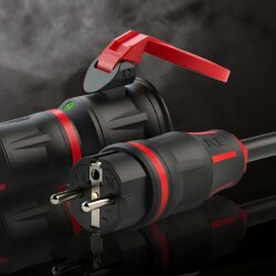 PCE 25712-sr aizsargkontaktu sakabe KD nat IP54 sarkanā sērija TopTaurus2