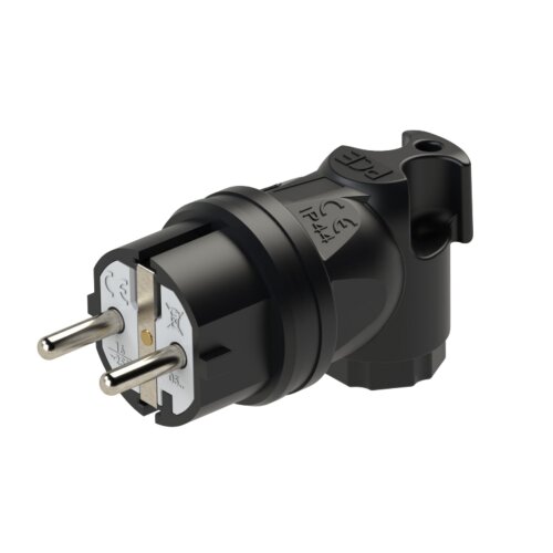 PCE 05811-s Ð·Ð°Ñ‰Ð¸Ñ‚ÐµÐ½ ÐºÐ¾Ð½Ñ‚Ð°ÐºÑ‚ÐµÐ½ ÑŠÐ³Ð»Ð¾Ð² Ñ‰ÐµÐ¿ÑÐµÐ», Ð³ÑƒÐ¼ÐµÐ½ nat IP44 (Ñ‡ÐµÑ€ÐµÐ½) ÑÐµÑ€Ð¸Ñ Taurus