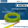 Kalitec H07V-U 2,5 mm² grün-gelb 100m Karton