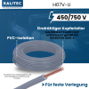 Kalitec H07V-U 2,5 mm² grau 100m Karton