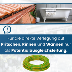 Kalitec H07V-U 2,5 mm² grün-gelb 10m