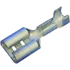 Kalitec Flachsteckhülse DIN 46340, mit Rastzunge 1,5-2,5mm² 6,3mm x 0,8mm Messing, galvanisch verzinnt