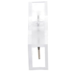 Kalitec Flachsteck Kupplung isoliert 1-polig 6,3 mm x 0,8 mm, weich-PVC, Messing, verzinnt