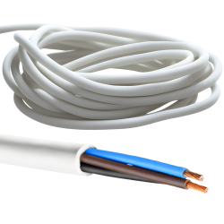 Kalitec H03VV-F 2x0,75mm² PVC Schlauchleitung...