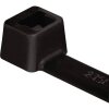 HellermannTyton 111-05060 Fascette 210x4,7 mm, resistenti agli agenti atmosferici, nero Confezione da 100 pezzi