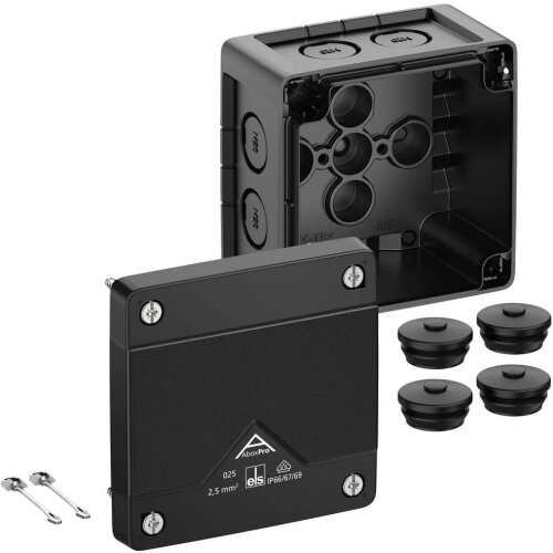 Spelsberg 40200001 Kopplingsbox IP66 ABOXPRO025-L/SW
