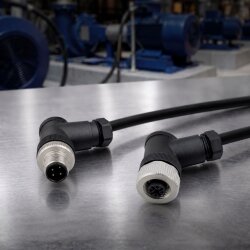 binder 99-0429-161-04 M12 Winkelstecker 3-polig,...