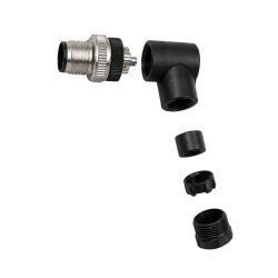 binder 99-0429-27-04 M12 Winkelstecker 3-polig, Schraubklemme, ungeschirmt, IP67, 4,0–6,0 mm