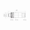 binder 99-0437-12-05 M12 Kabelstecker 5-polig, Schraubklemme, ungeschirmt, IP67, 6,0–8,0 mm