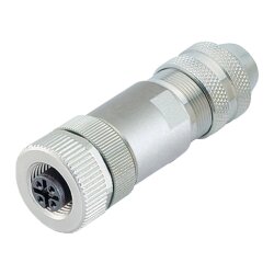 binder 99-1436-812-05 M12 Kabeldose 5-polig, schirmbar,...