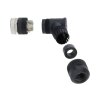 binder 99-0640-370-05 M12 L Winkeldose 4+FE, Schraubklemme, ungeschirmt, IP67, 8,0–13,0 mm