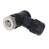binder 99-0640-370-05 M12 L Winkeldose 4+FE, Schraubklemme, ungeschirmt, IP67, 8,0–13,0 mm