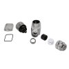binder 99-1486-822-08 M12 Winkeldose 8-polig, schirmbar, Schraubklemme, IP67, 6,0–8,0 mm