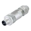 binder 99-1487-812-08 M12 Kabelstecker 8-polig, schirmbar, Schraubklemme, IP67, 6,0–8,0 mm