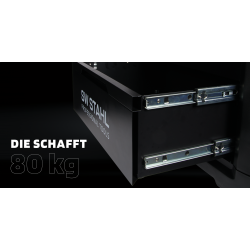 SW-Stahl TT801 Profi-Werkstattwagen , schwarz, bestückt, 341-teilig Sommeredition