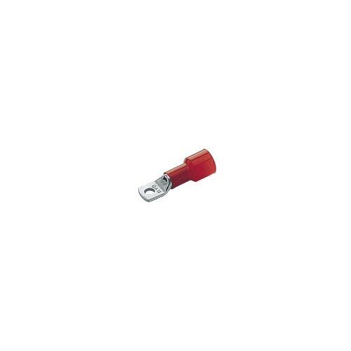 Cembre EN2-M4 terminal de cable de anillo aislado de nailon 10 mm² M4 rojo