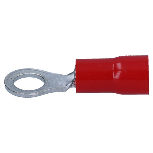 Cembre RF-M4 ring terminal insulated M4 red