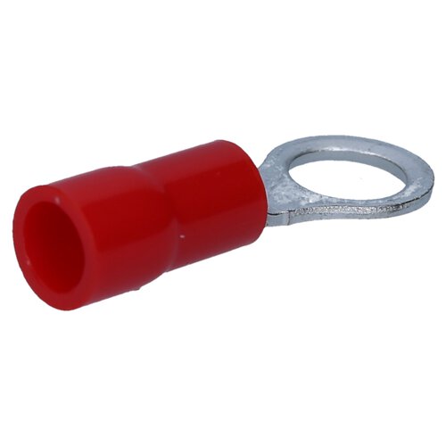 Cembre RF-M6 ring cable lug insulated M6 red