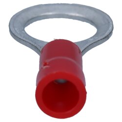 Cembre RF-M8 kruhové káblové oko izolované M8 červené