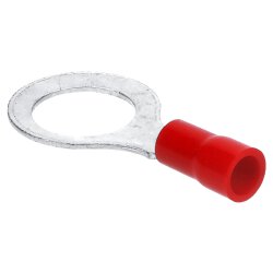 Cembre RF-M10 cosse annulaire isolée M10 rouge