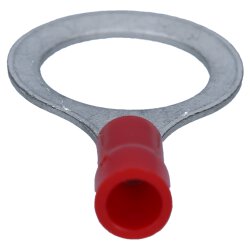 Cembre RF-M12 ring cable lug insulated M12 red