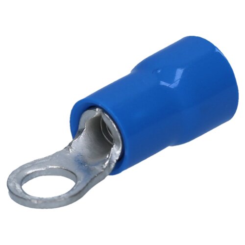 Cembre BF-M3,5 kruhové kabelové oko izolované, M3,5 modré