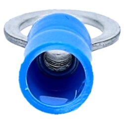 Cembre BF-M7 žiedinė kabelio antgalis, izoliuotas M7 mėlynas