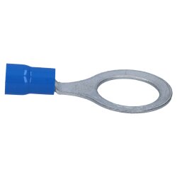 Cembre BF-M12 žiedinė kabelio antgalis, izoliuotas M12 mėlynas