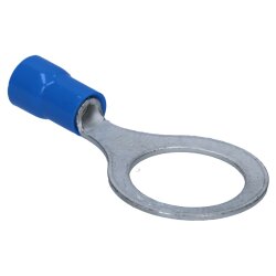 Cembre BF-M12 žiedinė kabelio antgalis, izoliuotas M12 mėlynas