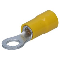 Cembre GF-M4 ring terminal insulated M4 yellow
