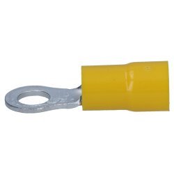 Cembre GF-M6 ring cable lug insulated M6 yellow