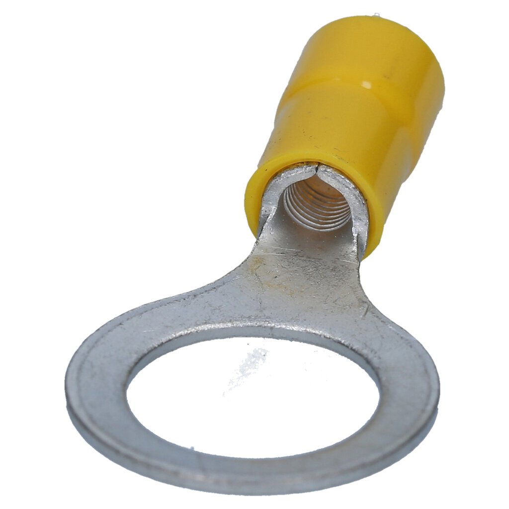 Ringkabelschuhe Ringösen gelb M10 teilisoliert 4-6mm² Industriequalität 25 St 