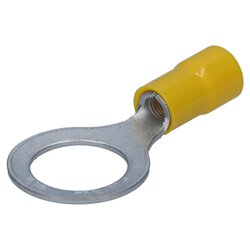 Cembre GF-M10 ring cable lug insulated M10 yellow