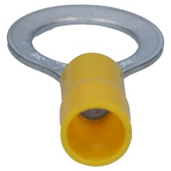 Cembre GF-M16 ring cable lug insulated M16 yellow