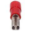 Cembre RF-F308 フラット レセプタクル 2.8x0.8 レッド 0.25-1.5mm² 部分絶縁