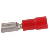 Cembre RF-F405 flat receptacle 4,8x0,5 red 0,25-1,5mm² partly insulated