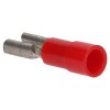 Cembre RF-F405 platt uttag 4,8x0,5 röd 0,25-1,5mm² delvis isolerad