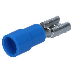 Cembre BF-F408 flat receptacle 4,8x0,8 blue 1,5-2,5mm² partly insulated