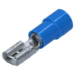 Cembre BF-F408 flat receptacle 4,8x0,8 blue...